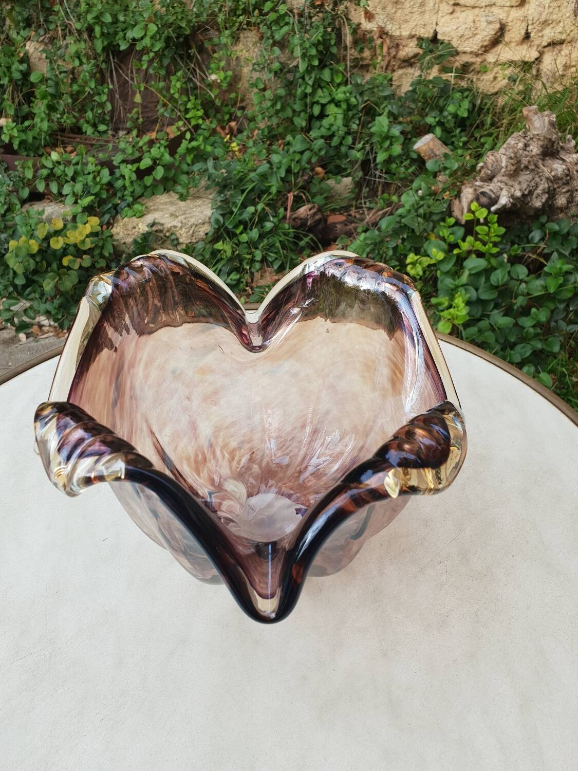 Murano glass bowl 1970