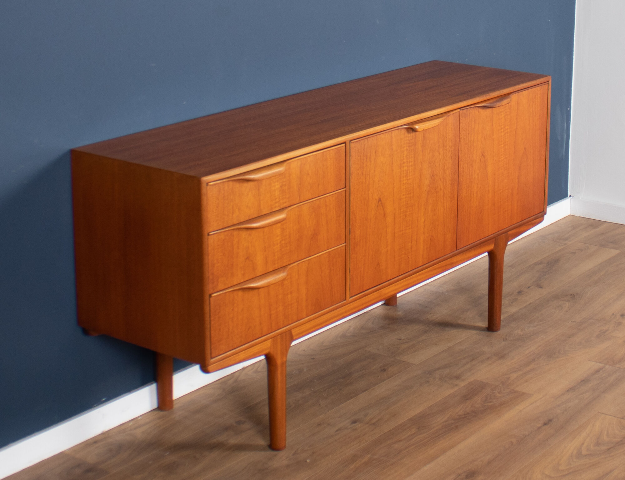 Retro teak 1960s short mcintosh of kirkcaldy dunvegan sideboard tom robertson