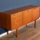 Retro teak 1960s short mcintosh of kirkcaldy dunvegan sideboard tom robertson