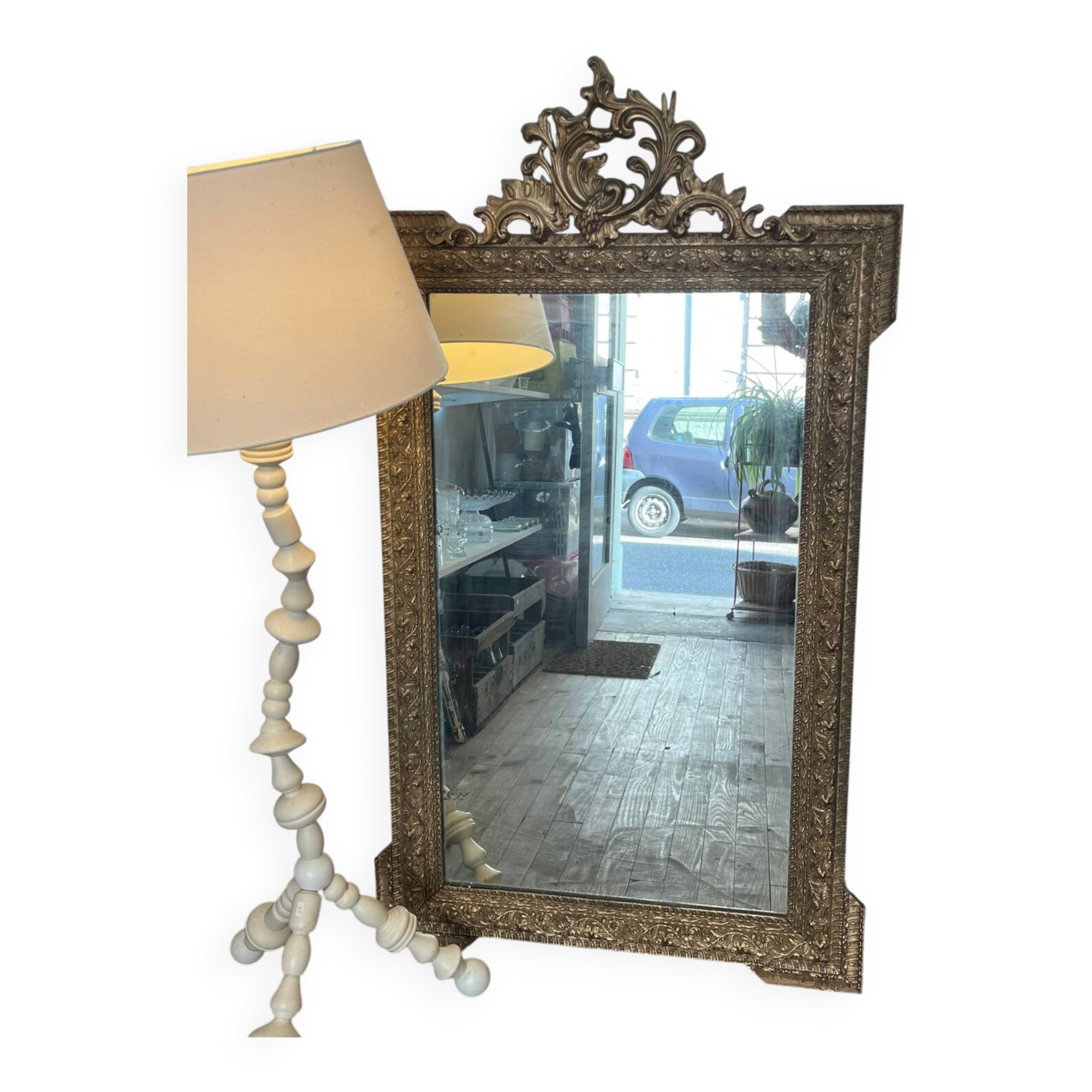 Miroir rocaille