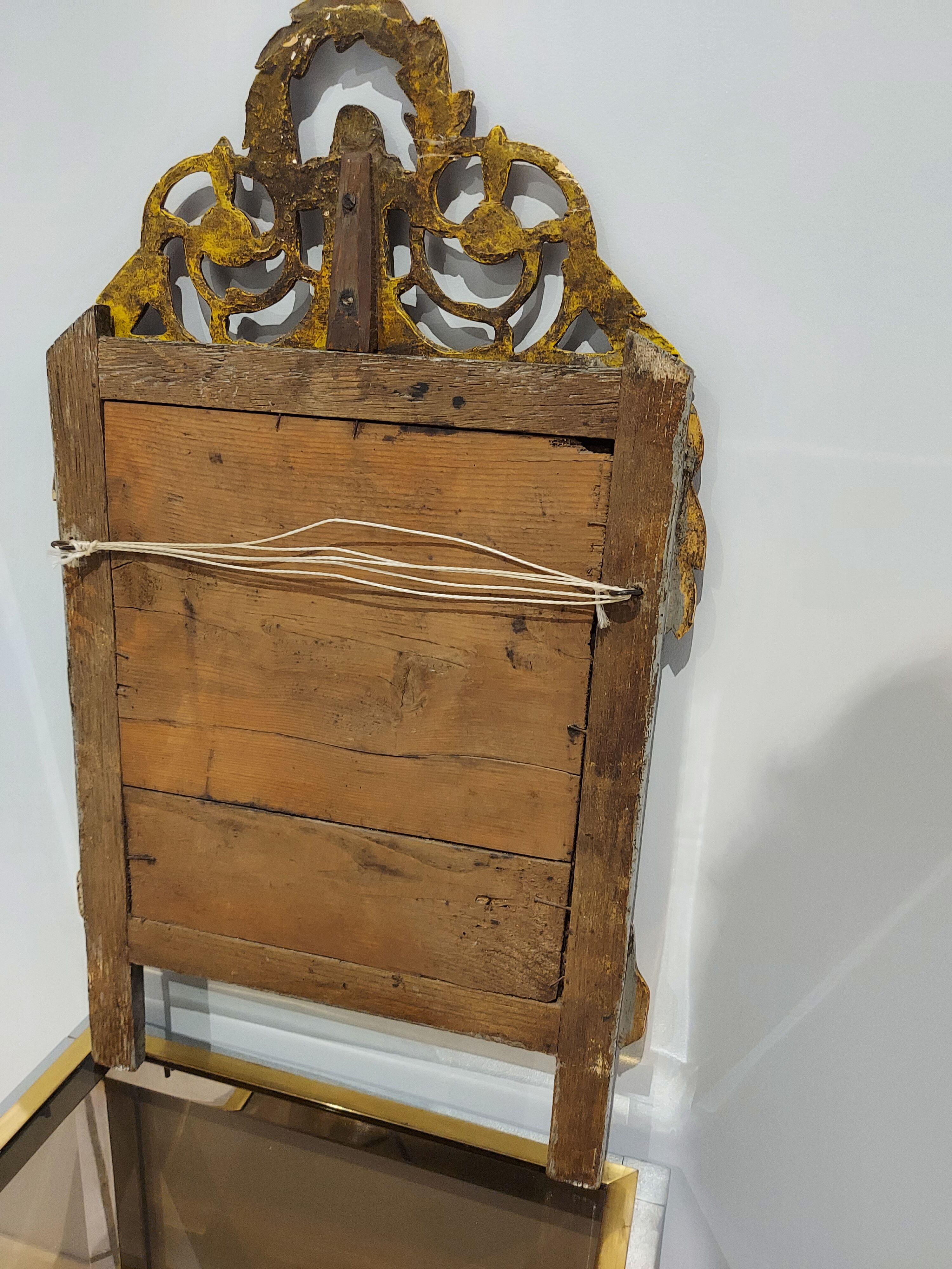 Miroir époque Louis XVI début XIXeme siècle - 77x44cm