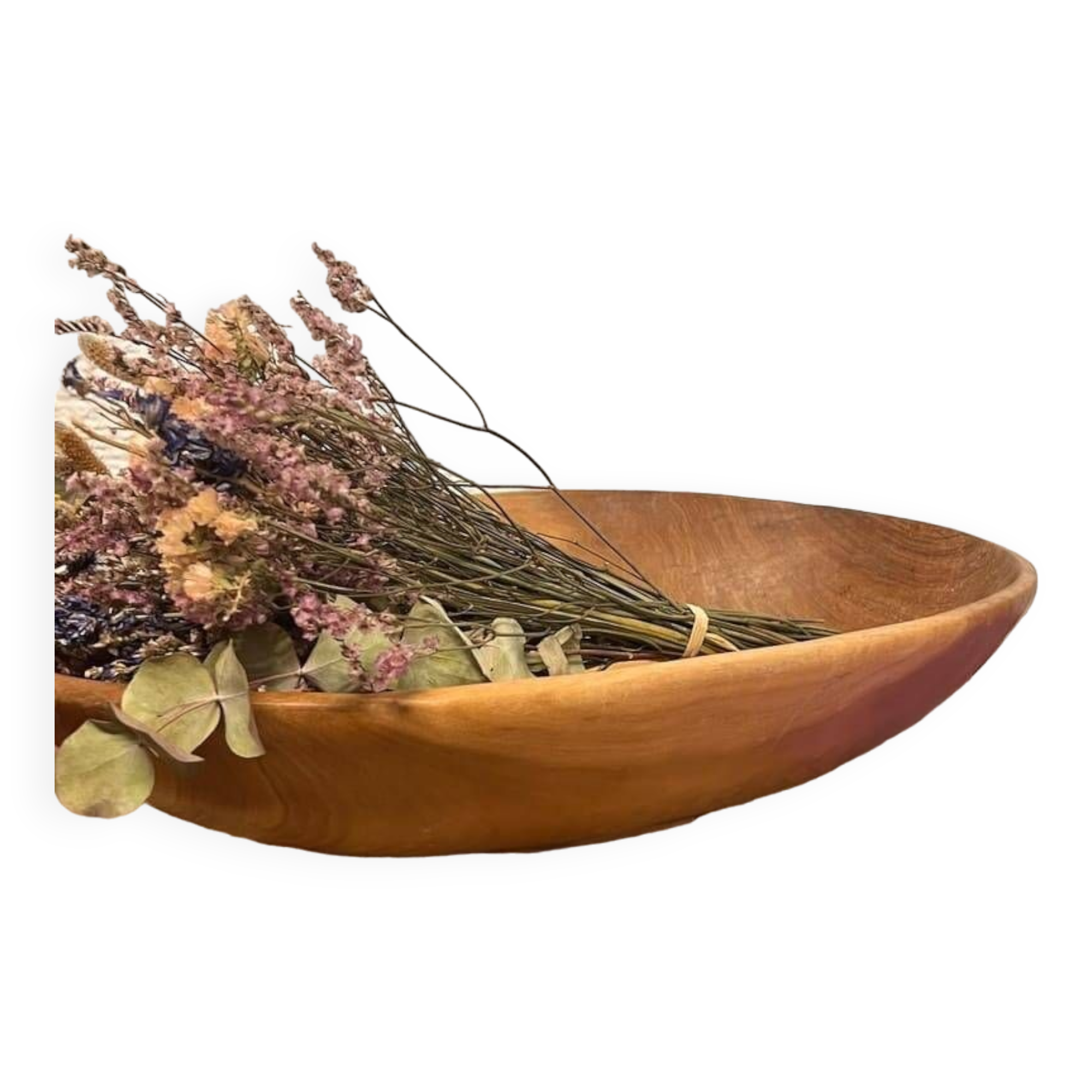 Large wooden dish