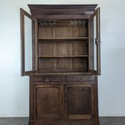 Louis Philippe oak two-body buffet