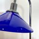 Blue opaline lamp with a marble base