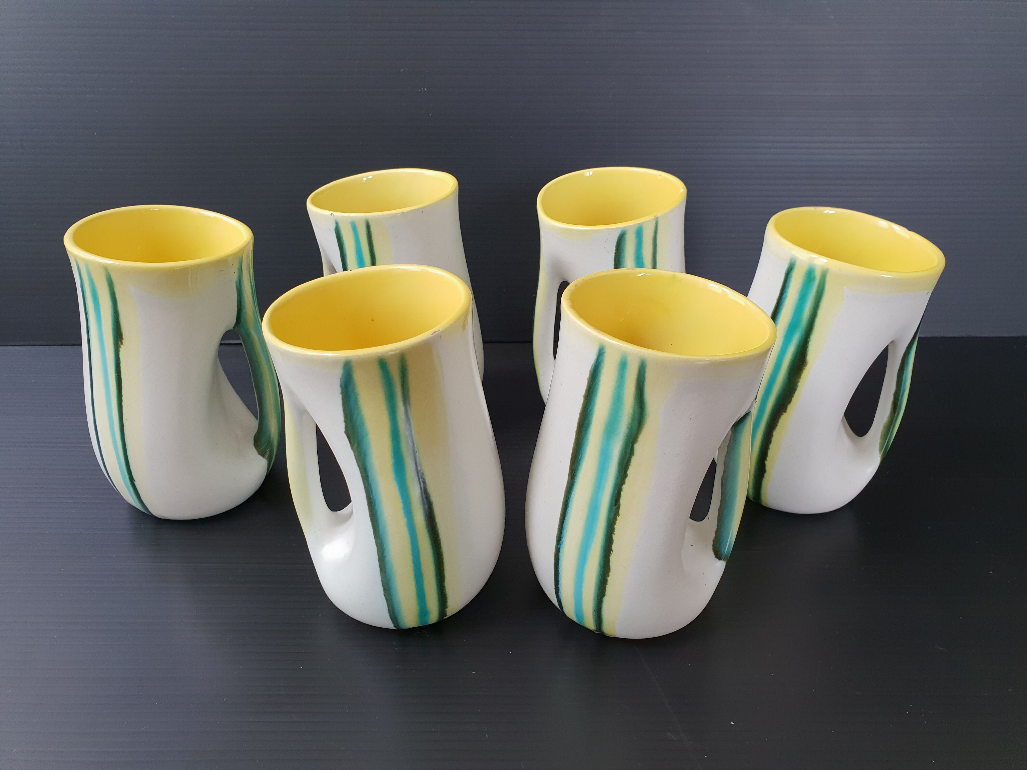 1950s vintage orangeade service