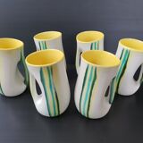 1950s vintage orangeade service