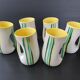 1950s vintage orangeade service