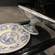 Luneville plate and compote dish