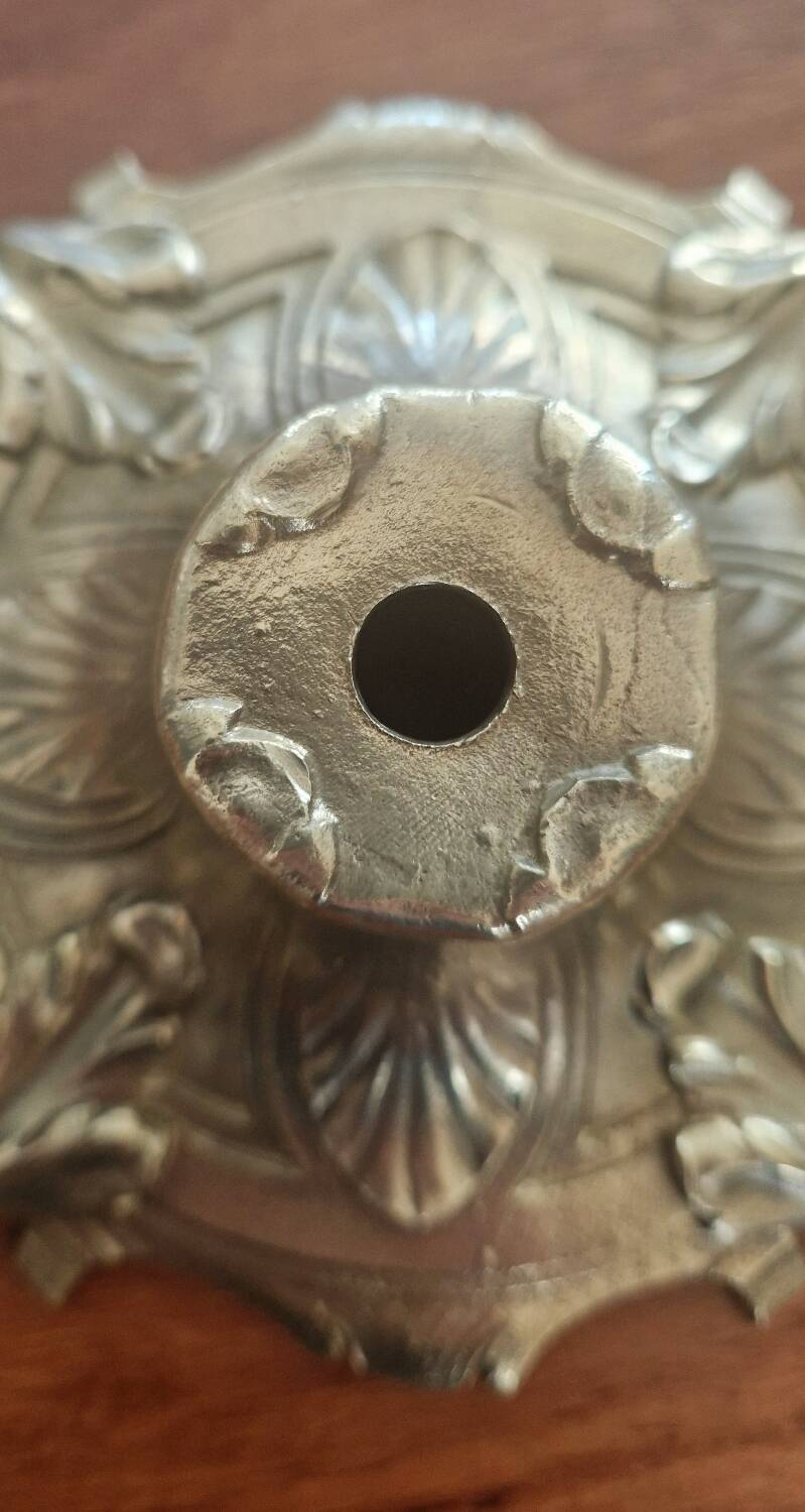 Art Nouveau style lamp by Müller Frères