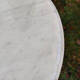 Red coffee table alabaster side table