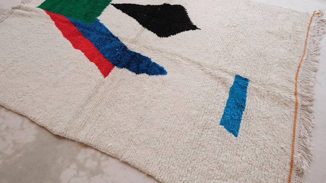 Tapis bérbere fait main traditionnelle 250cmx150cm