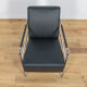 Swedish Leather Armchair by Gunilla Allard for Lammhults, 1990s