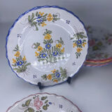 6 vintage plates Martres Tolosane Jodra Noirmoutier