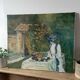 Vintage canvas painting after Childe Hassam