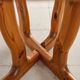 Brutalist extendable table in pine, Rainer Daumiller, Denmark, 1970s.