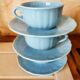 Set of 3 chocolate cups by Salins