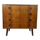 Vintage Scandinavian rosewood chest of drawers by Horsens Møbelfabrik, 60s