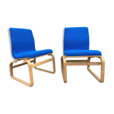 Paire de fauteuils danois