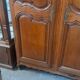 Solid oak wardrobe 19th century