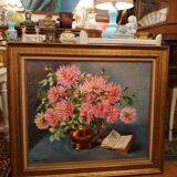 Painting bouquet of flowers