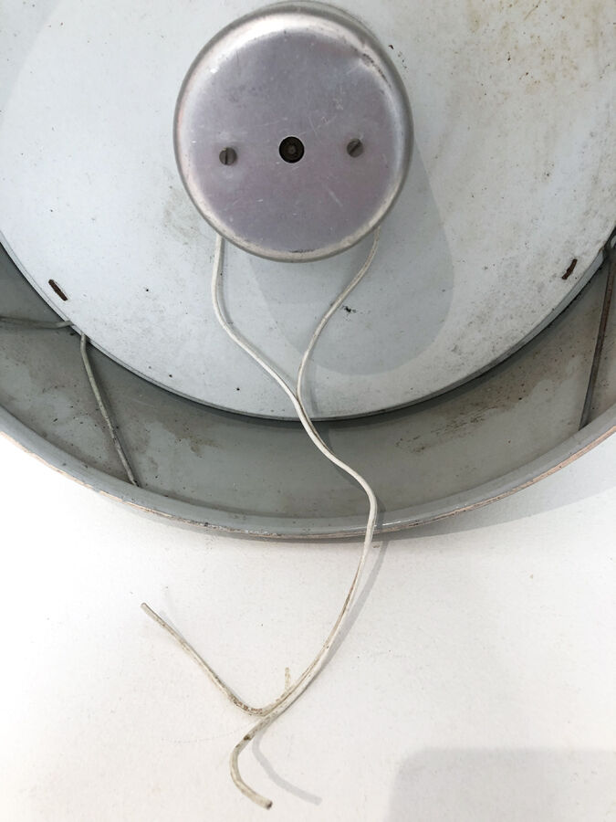 Vintage Brillé industrial clock, 1950