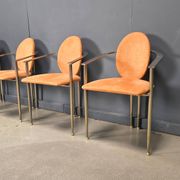 Vintage dining chairs by Belgochrom, set of 4 - 1980s