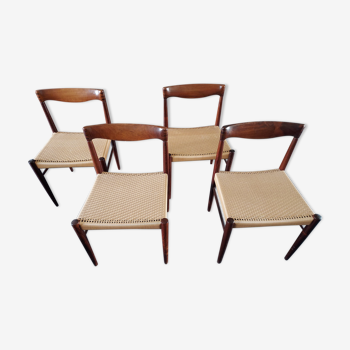 Danish rosewood chairs H.W Klein