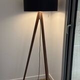 Luminaire led vivaa free wood 930 frêne noir