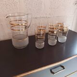 Orangeade granita service