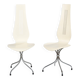 Pair of M352 Lyre chairs in molded plywood, Theo Häberli, 1968