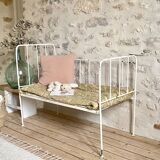 Wrought iron bed / bench