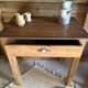 Bureau table de ferme d’appoint ancienne