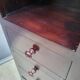 Vintage colonial column bookcase