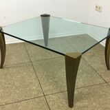 Bronze coffee table by Peter Ghyczy 60/70
