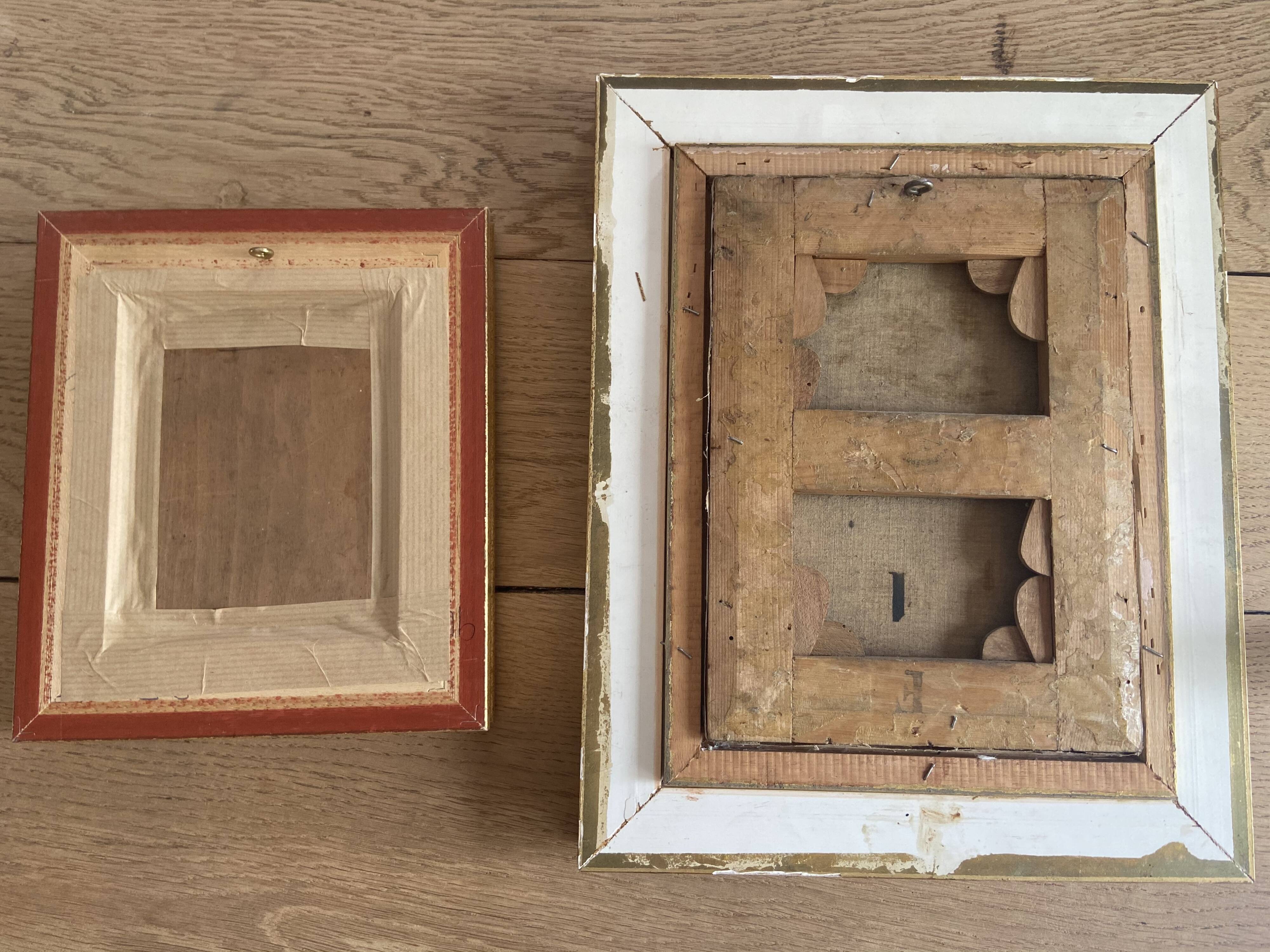 2 oil portraits, notable