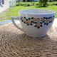 Large cup from the Faïencerie Nouvelle Givors model Rita.