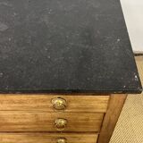 Empire chest of drawers returned from Egypt