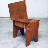 Amsterdam School Side Table, Netherlands, 1920s