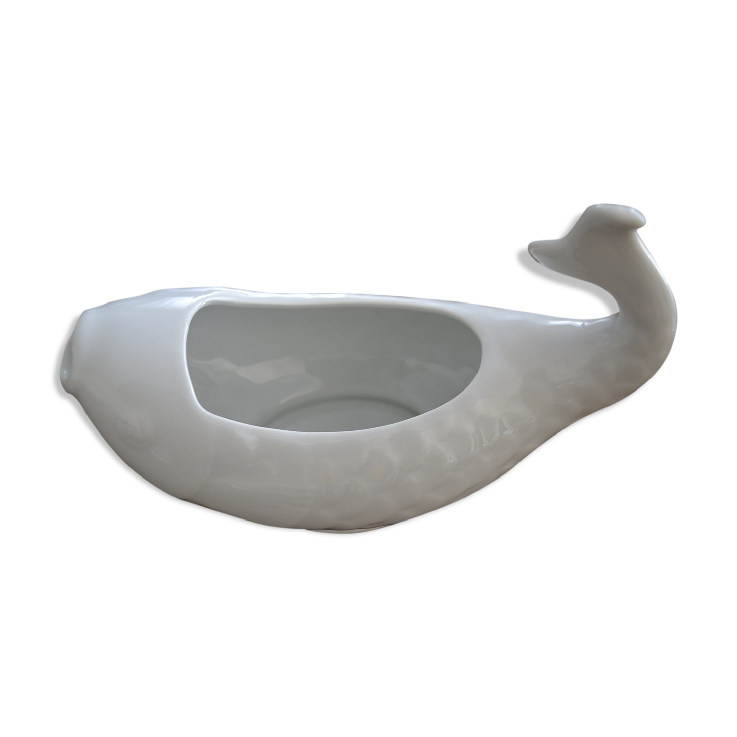 White porcelain fish