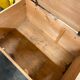 Coffre en bois vintage / table d'appoint / table basse