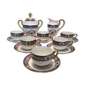 service à café en porcelaine - limoges