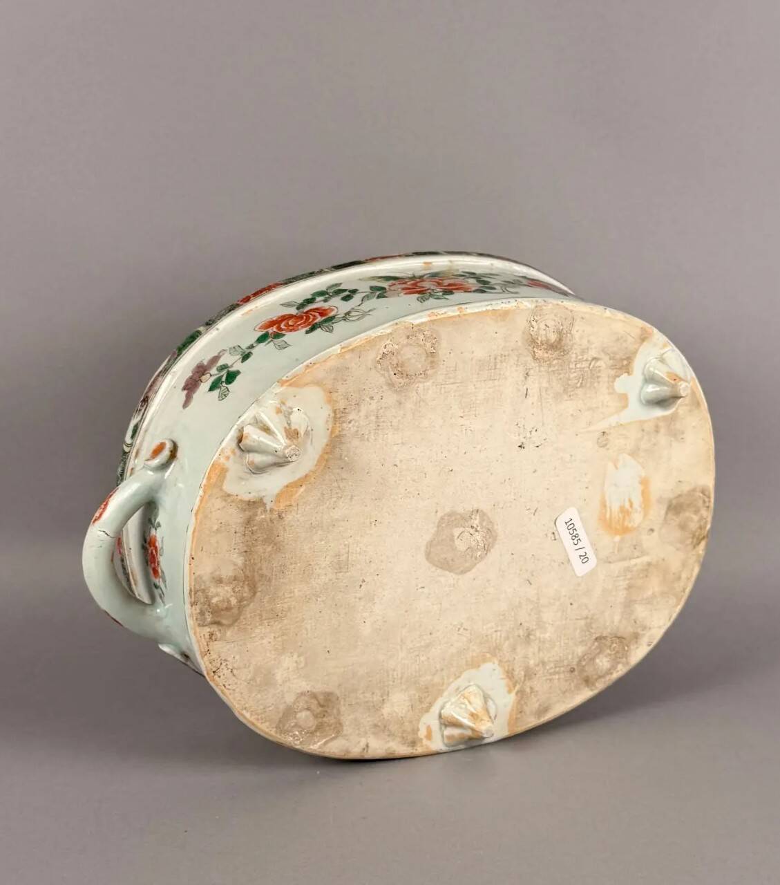 Porcelain gardenware, famille verte, Kangxi period (1662-1722), China