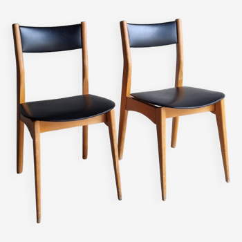 pair of Scandinavian chairs