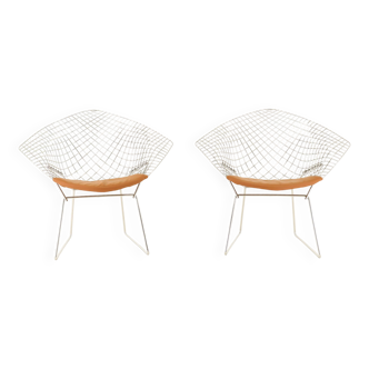 Ensemble de chaises Diamond de Bertoia pour Knoll International, États-Unis, années 1960
