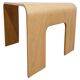 Postmodern side table made of beech plywood by Ekornes Stressless from the 1980s.