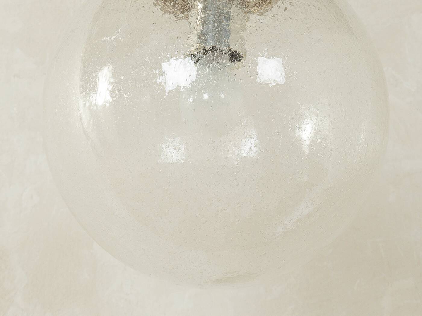 1950s globe ceiling lamp by Peill & Putzler