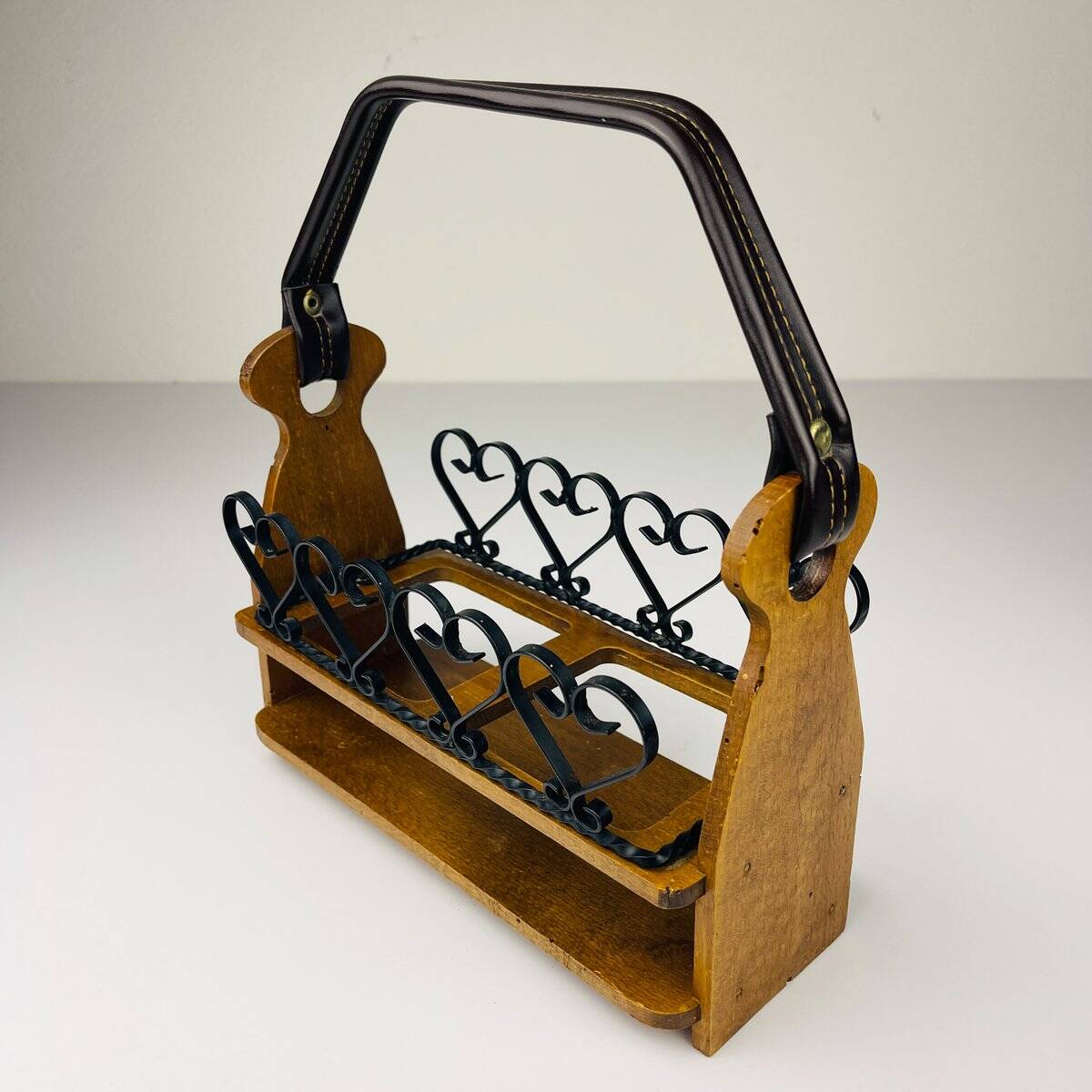 Tantalus Vintage Decanters for Cognac and Whisky, Italy, 1960s, set of 2