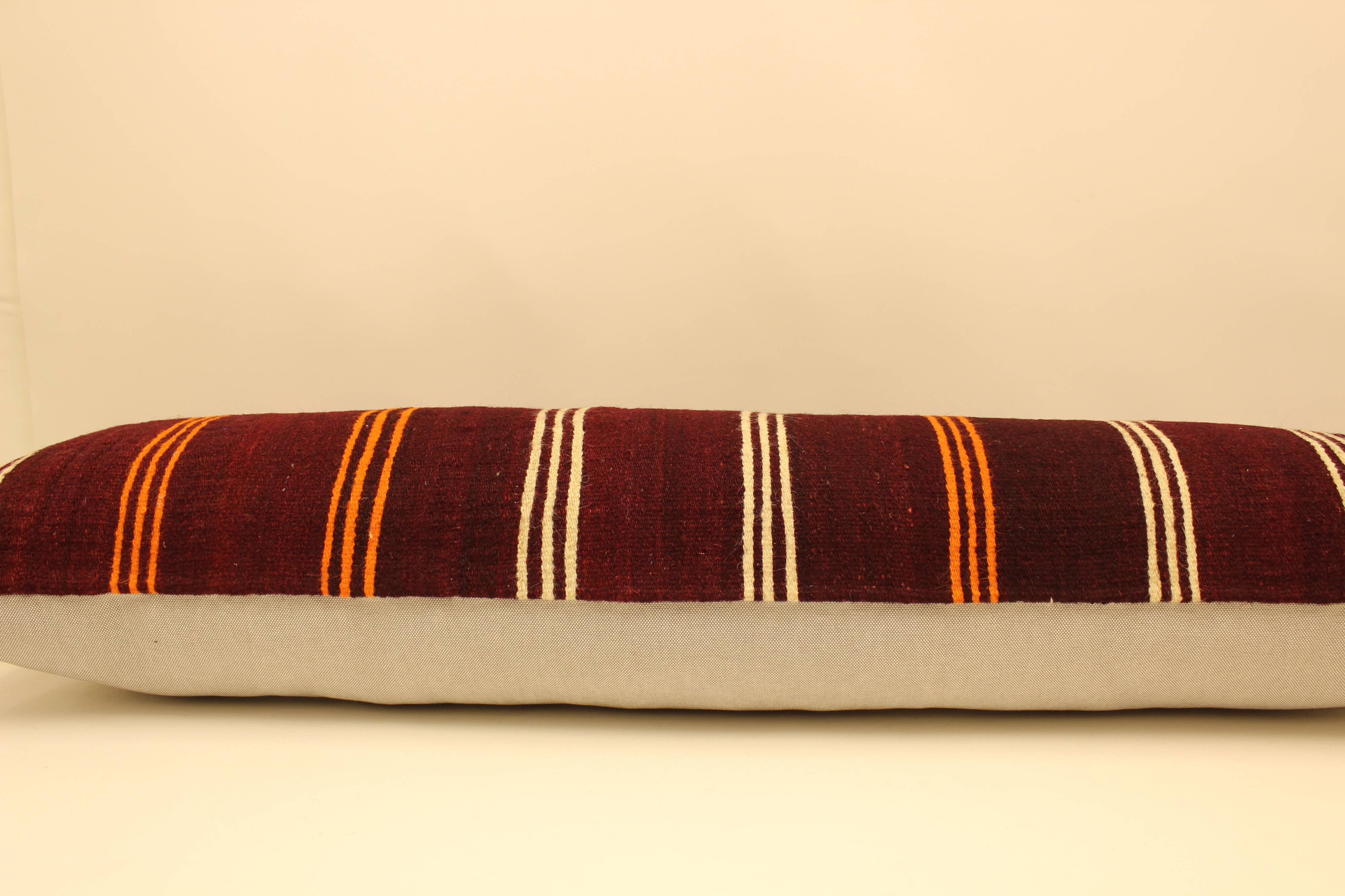 Turkish kilim pillow, 35x120 cm, BY-625.