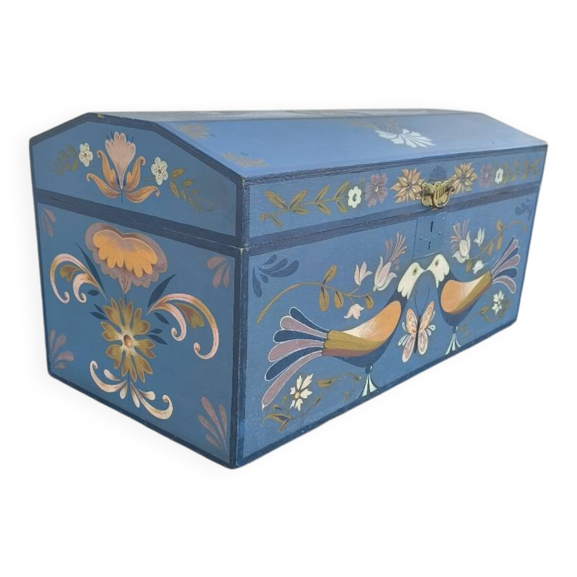 Swedish hand-painted chest 1900