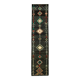 Handmade Turkish One of a Kind 92 cm x 419 cm Black Wool Runner Carpet